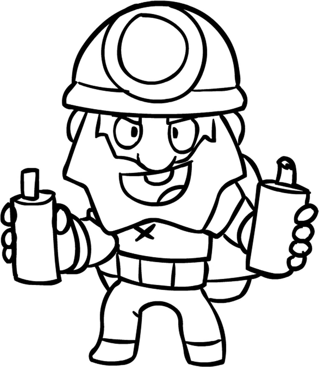 Brawl Stars kolorowanki